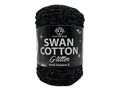 Swan Cotton Glitter CSC1